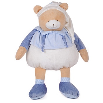 doudou et compagnie petit chou doudou bleu