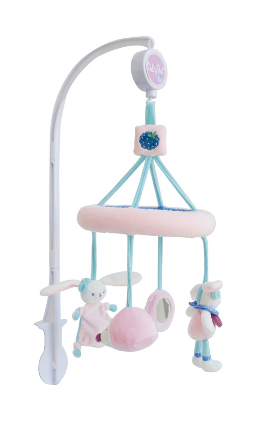 Mobile Musical Berry Babynat Peluches Et Doudous De Qualite Et Pas Chers